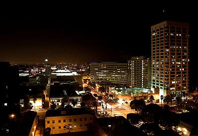 Santa Monica at Night. 15s @ f/13