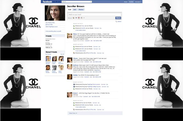 Facebook themes