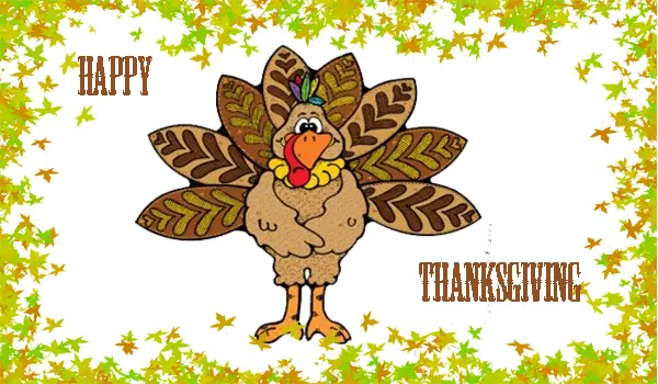 Thanksgiving turkey greetings