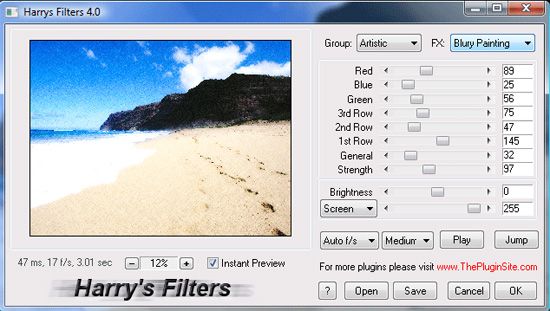Download Harry's Filters - free Photoshop CS5 Plug-in