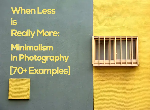 When Less is Really More: Minimalism in Photography [70+ Examples]
