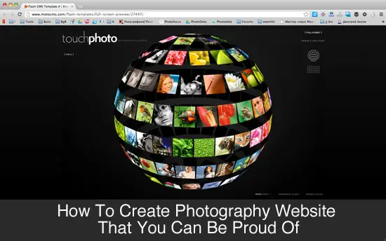 How To Create Photography Website That You Can Be Proud Of