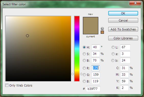 Color Picker Sepia