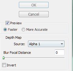 Alpha 1 Depth Map