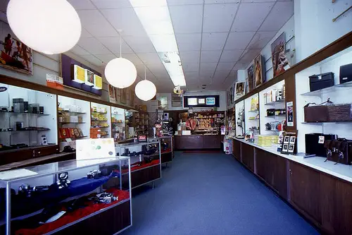 Canned air - camera store