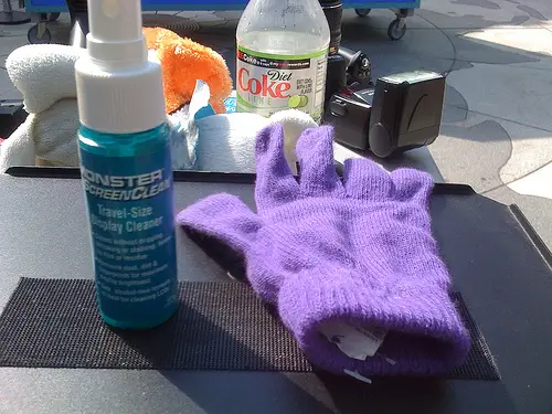 Cleaning Camera Lens