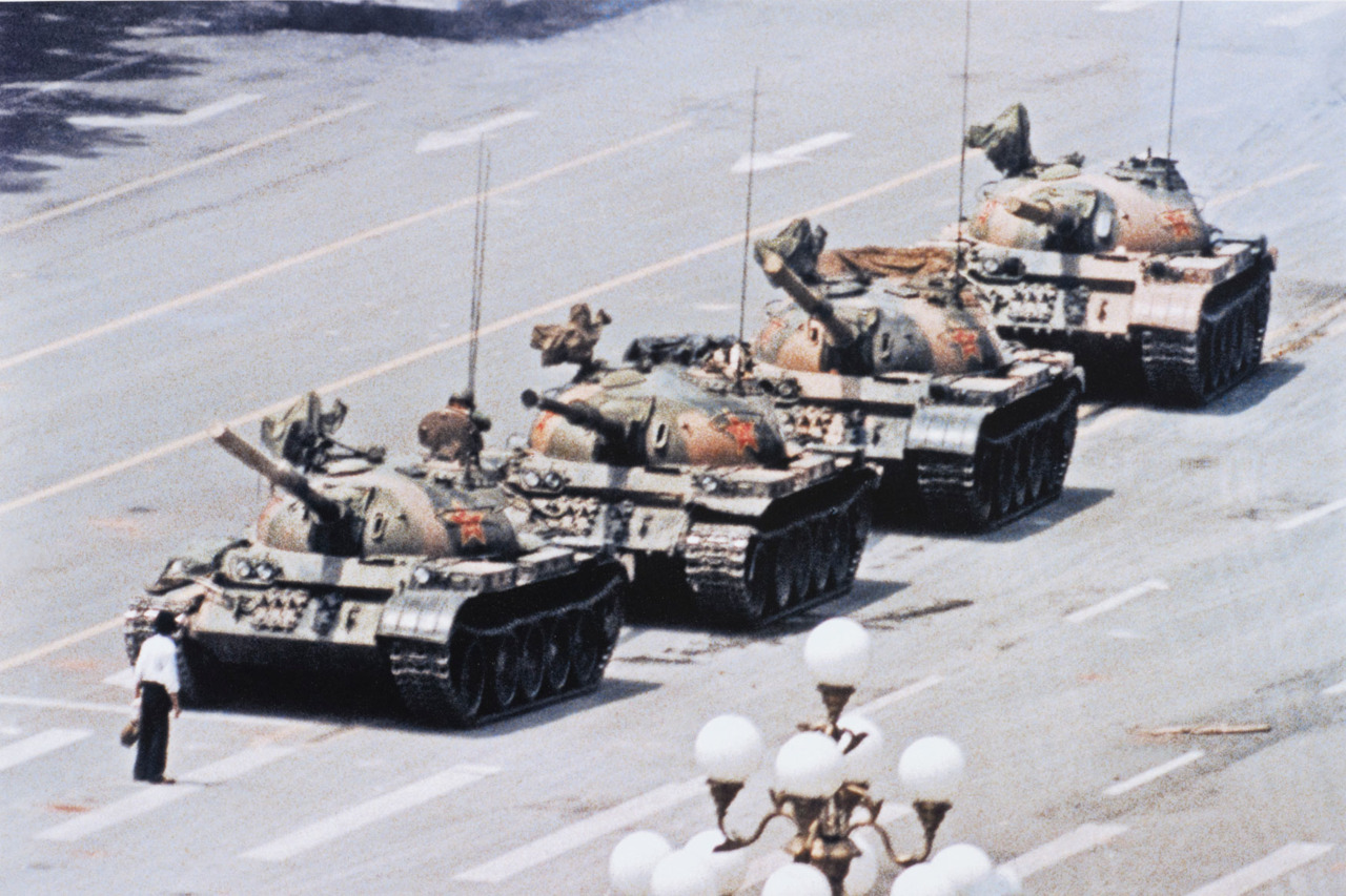 Tank Man - Jeff Widener