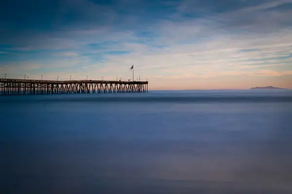 Even lighting on this Ventura beach meant using Zone Metering was a safe choice