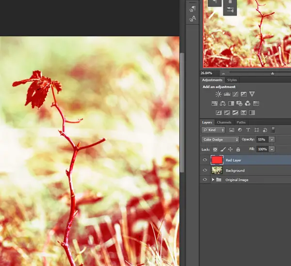 Keep in mind that you can always lower the opacity of layers with harsh effects. 