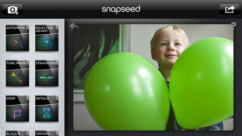 Snapseed Screenshot