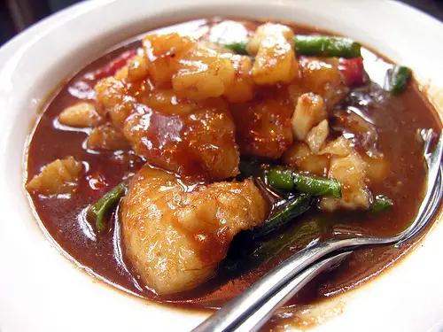 Asian fish dish
