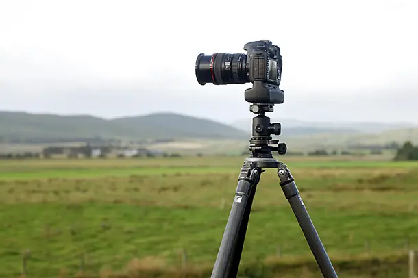 A tripod is most often a necessary piece of equipment when shooting landscapes.