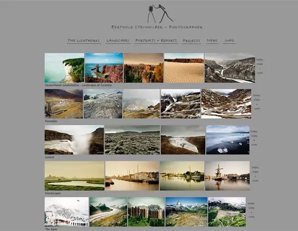 Websites of Landscape & Travel Photographers for Your Inspiration
