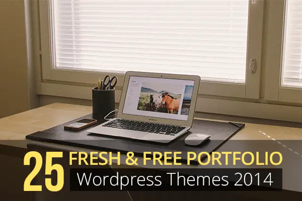 25 Fresh & Free Portfolio WordPress Themes