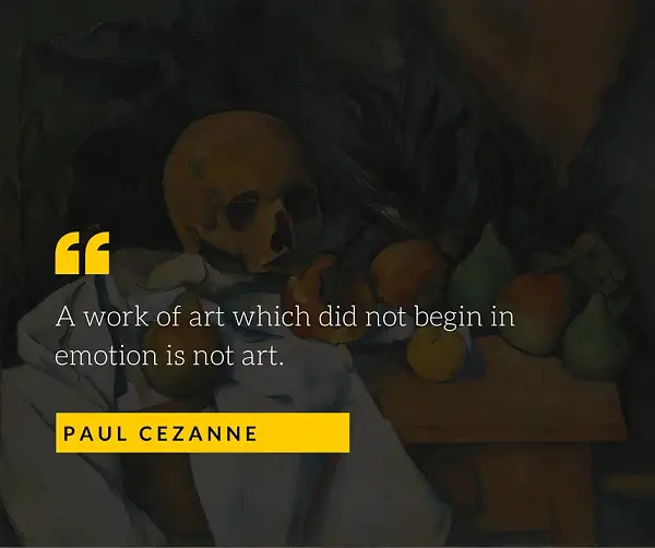 Paul Cezanne Quote for Photographers