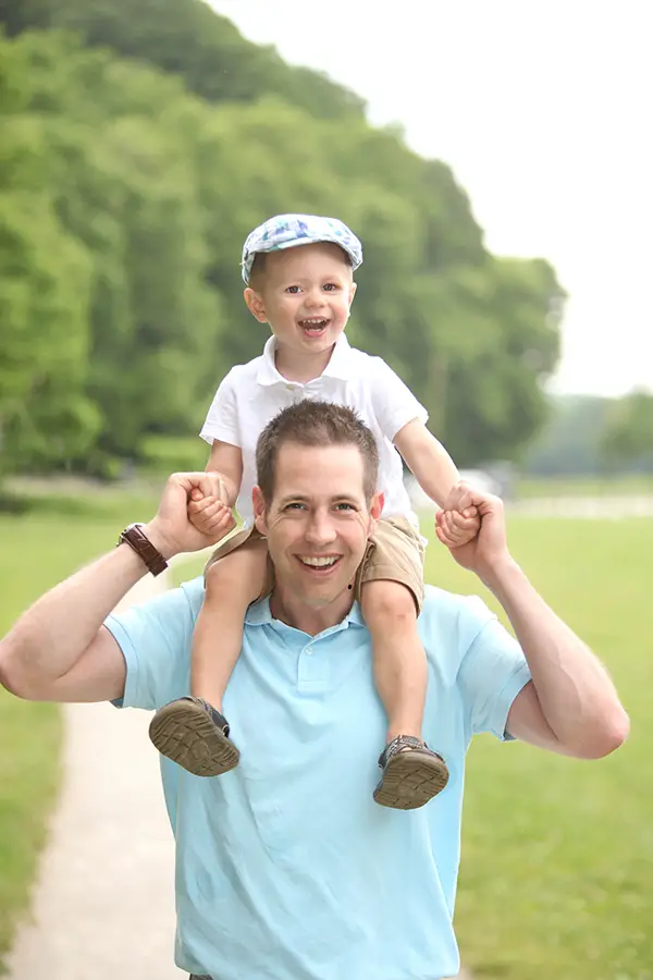 Babies love their Daddies