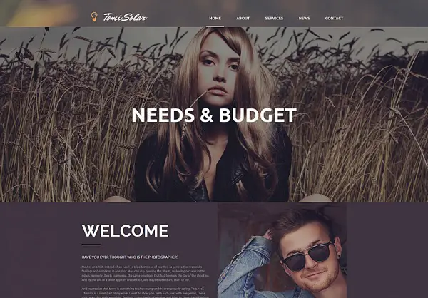 Art & Photography MotoCMS 3.0 Template