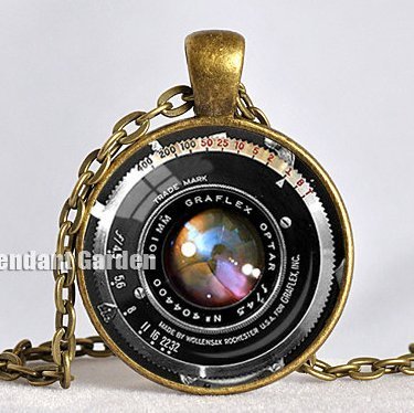 Photography Lens Necklace