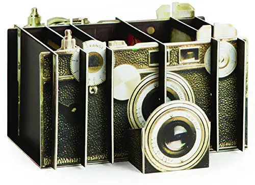 Camera Paper Desk Organizer