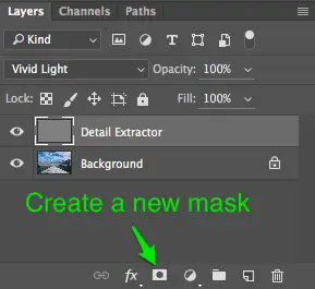 Create Mask in Photoshop