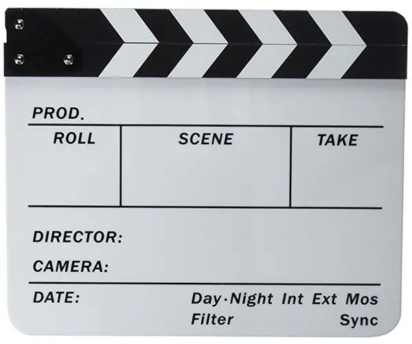 gifts for filmmakers-clapboard