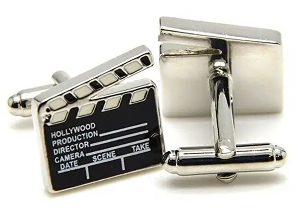 gifts for filmmakers-cufflinks