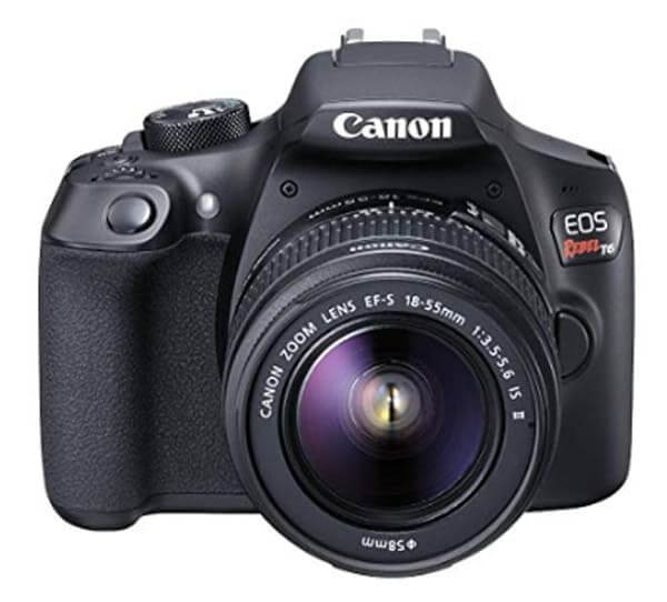 best dslr for beginners- canon rebel t6