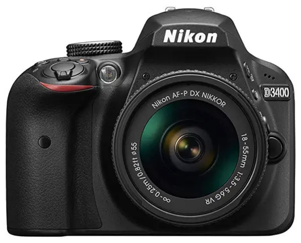 best dslr for beginners- nikon d3400