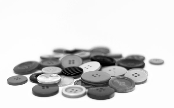 Buttons-in-black-and-white