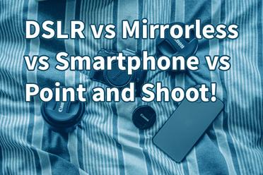 difference between mirrorless and point and shoot