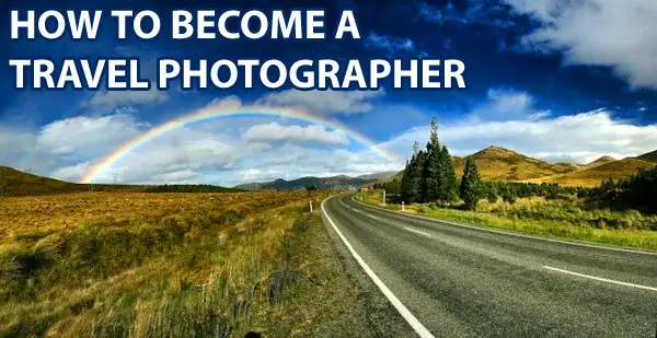 rainbow over road and meadow