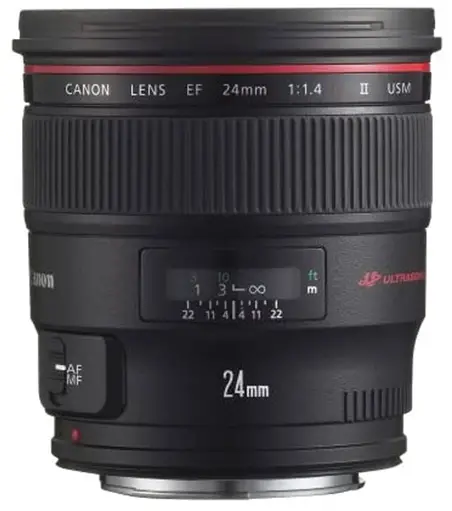 Canon EF 24mm f/1.4L II USM Wide Angle Lens