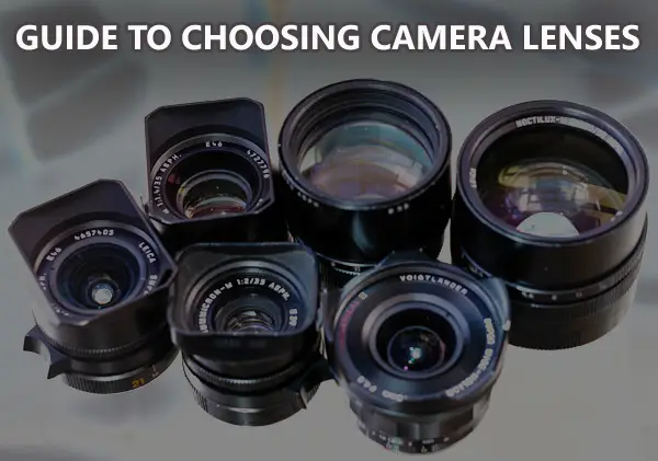 A Guide to Choosing Camera Lenses – Where? When? Why?