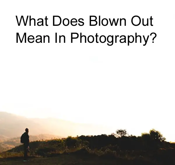 What Does Blown Out Mean In Photography?