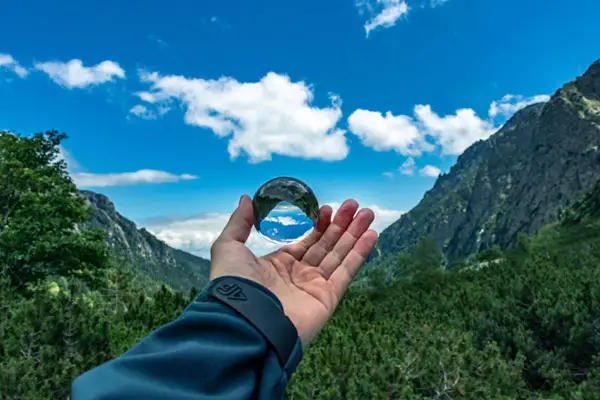 crystal ball photograph