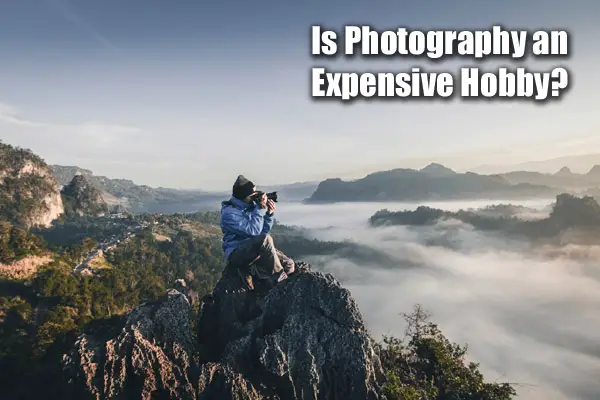 photographer on a mountain