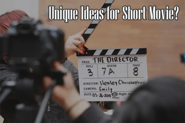 DSLR shooting a movie