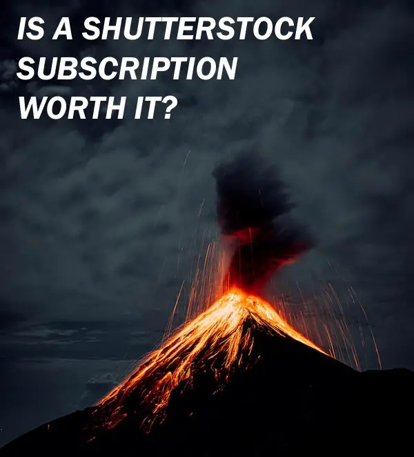 Stock photo of a volcano