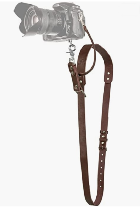 Coiro leather camera harness