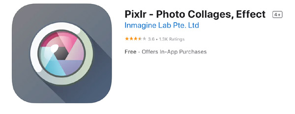 Pixlr app image

