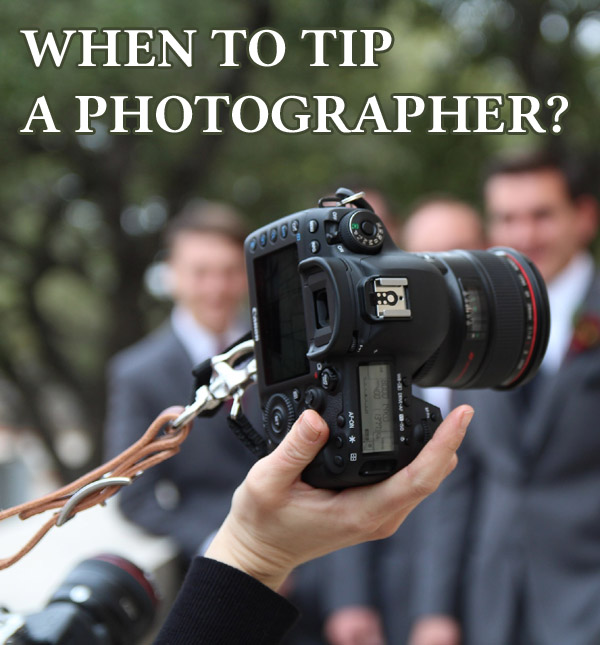 photographer at a wedding