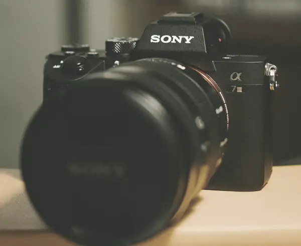 mirrorless Sony camera