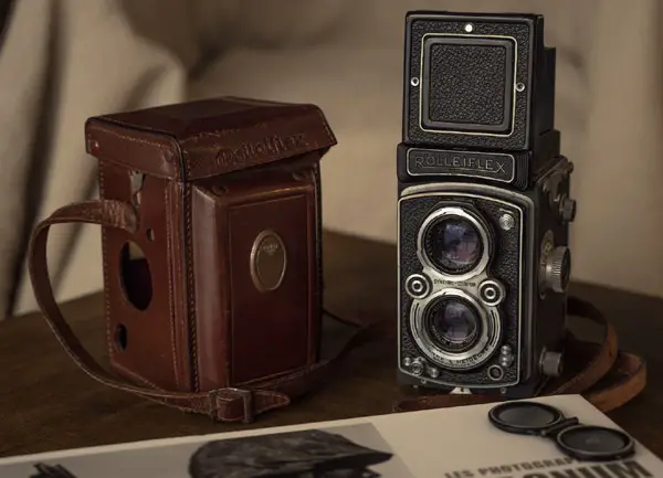 vintage photo camera