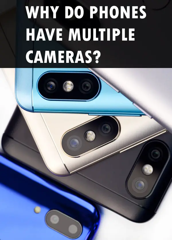several phones with multiple cameras