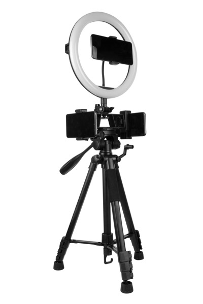 phone ring light on tripod