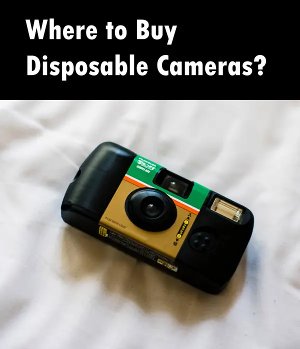 Where to Buy Disposable Cameras? (In Person, Online and in Bulk)