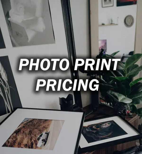 Various size and types of photo prints