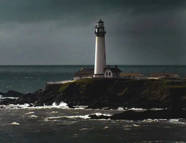 Lighthouse shot using filters